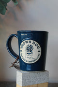 12 Oz Classic Brown Dog Logo Mug