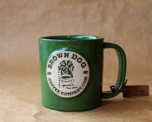 16 Oz Ranch Style Brown Dog Logo Mugs